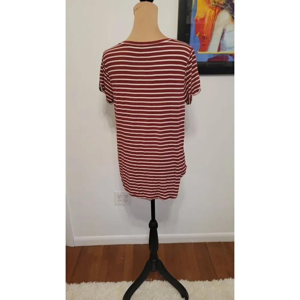 American Eagle Oversized Soft & Sexy Striped Tee